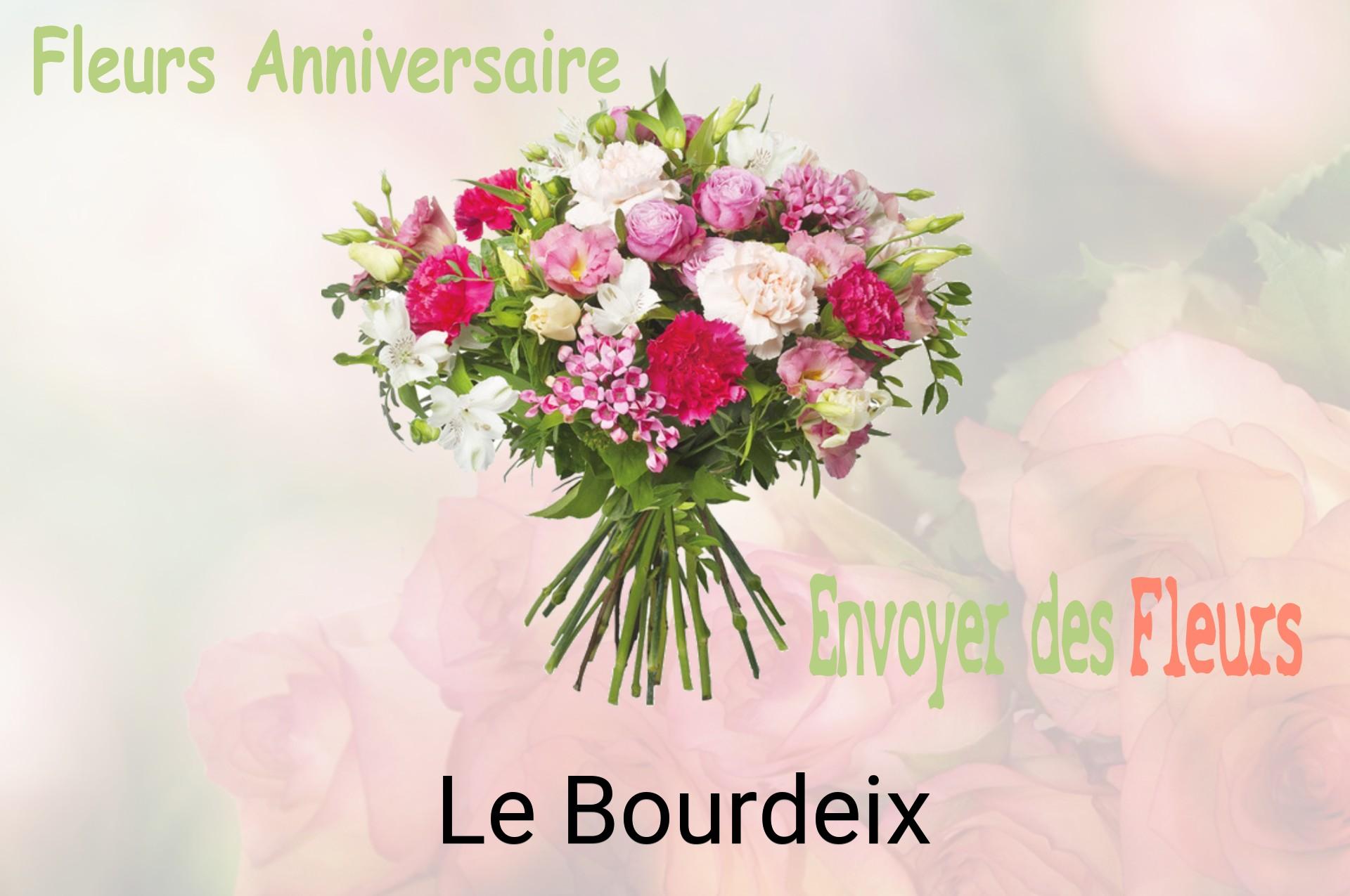 Bouquet de fleurs d’anniversaire livré à Le Bourdeix