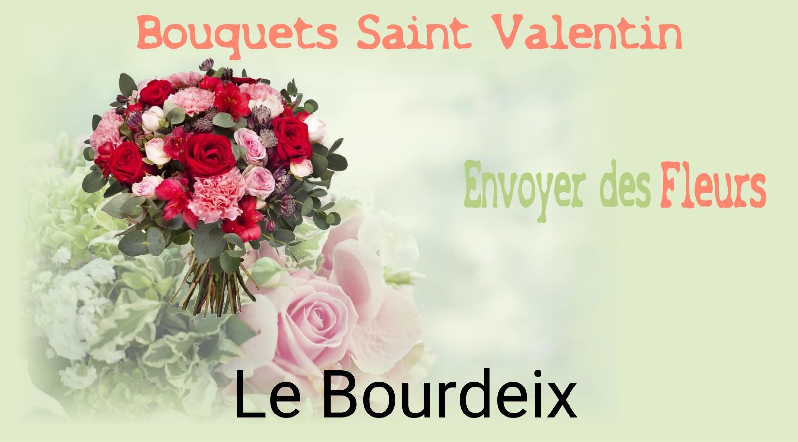 Roses de Saint-Valentin livrées à Le Bourdeix